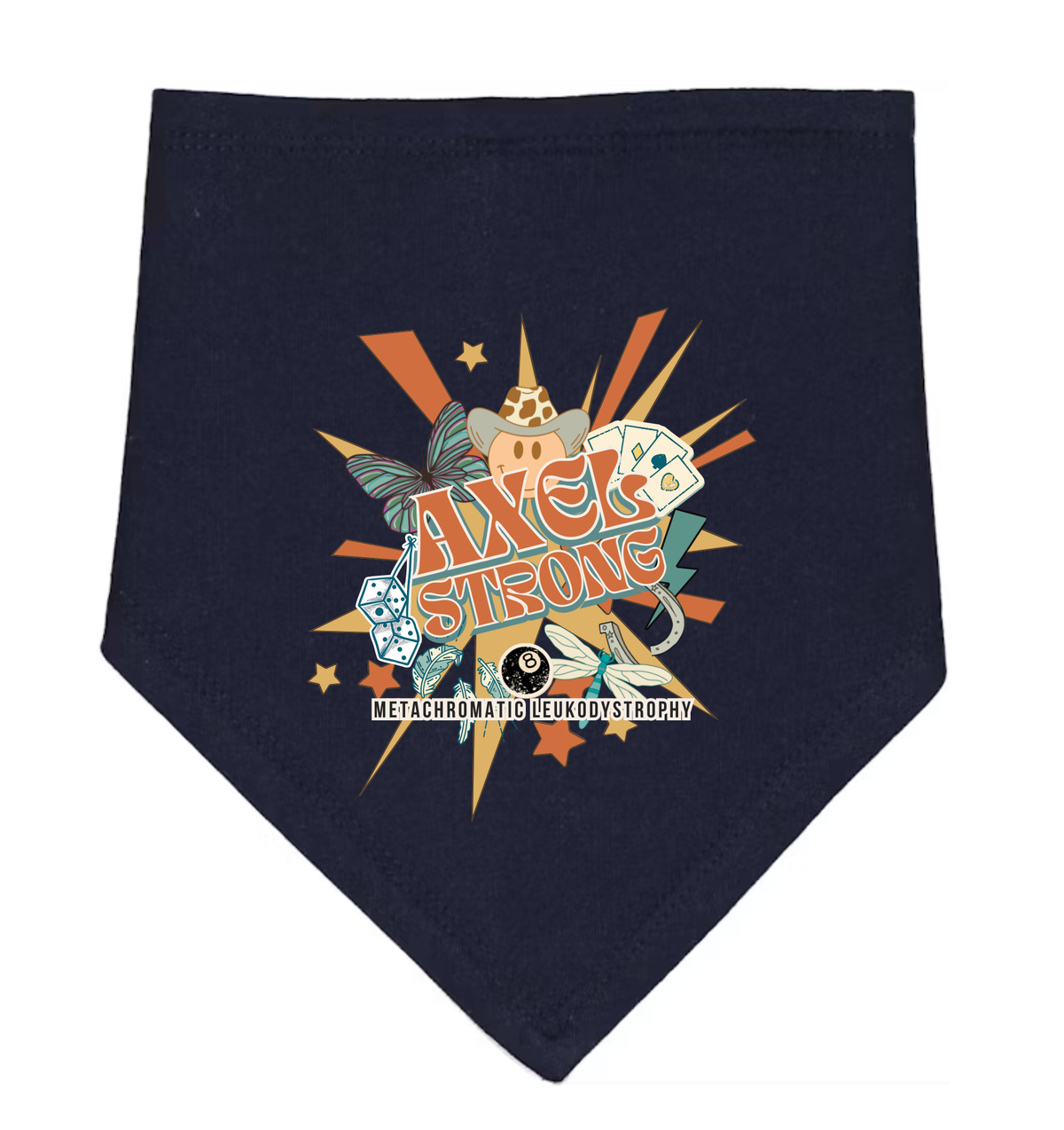 Axel Inspired Bandana Bib