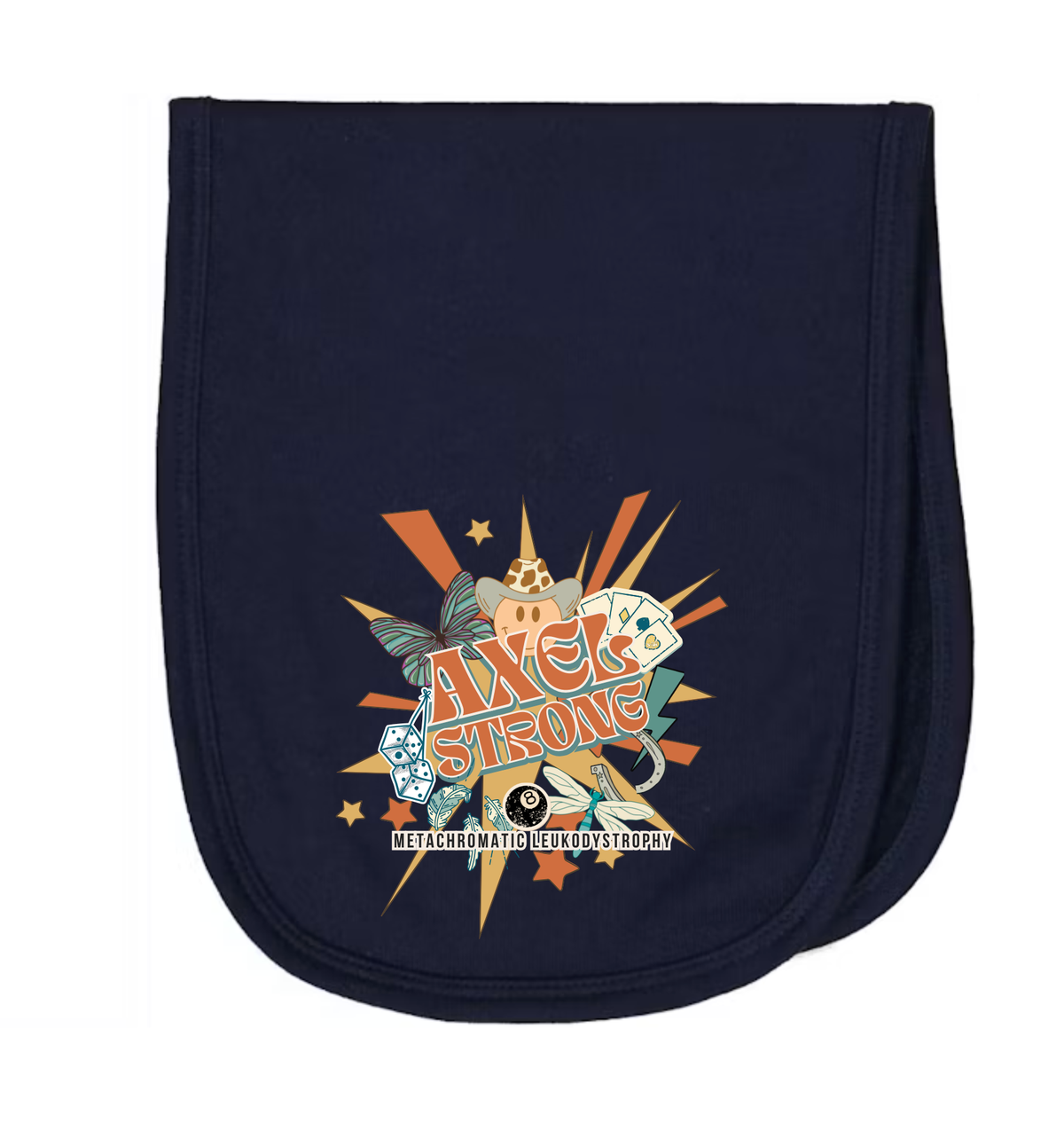 Axel Inspired "Drool Rag" Burp Cloth