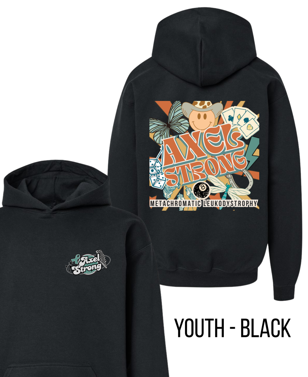 Youth AxelStrong Forever 8 Hooded Sweatshirt
